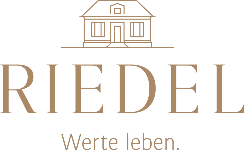 riedel logo messing